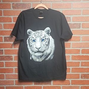 White tiger tee